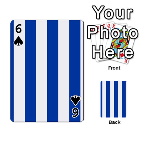 Vertical Stripes Front - Spade6
