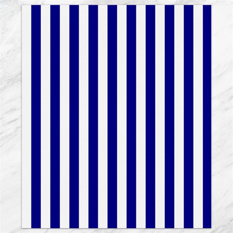 Vertical Stripes 8.15 x9.66  Canvas - 1
