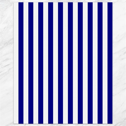Vertical Stripes 10.95 x13.48  Canvas - 1