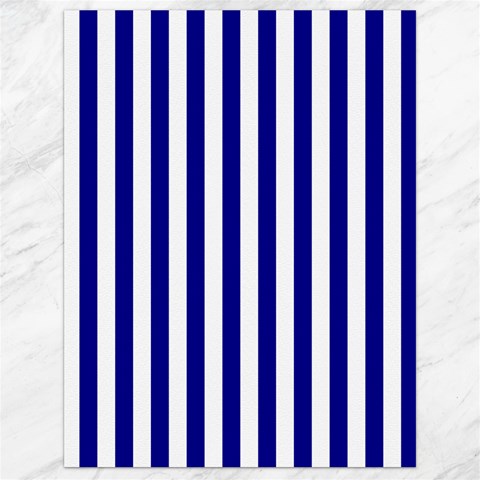 Vertical Stripes 17.8 x23.08  Canvas - 1