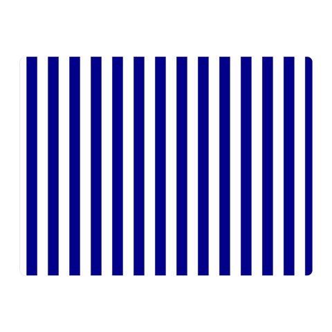 Vertical Stripes 35 x27  Blanket Front
