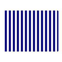 Vertical Stripes 35 x27  Blanket Back