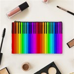 Rainbow Piano Keyboard Cosmetic Bag (Medium)