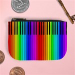 business card rainbow keyboard 3 Mini Coin Purse