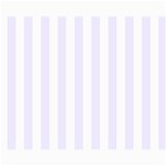 Vertical Stripes - White and Pastel Violet Collage 8  x 10 
