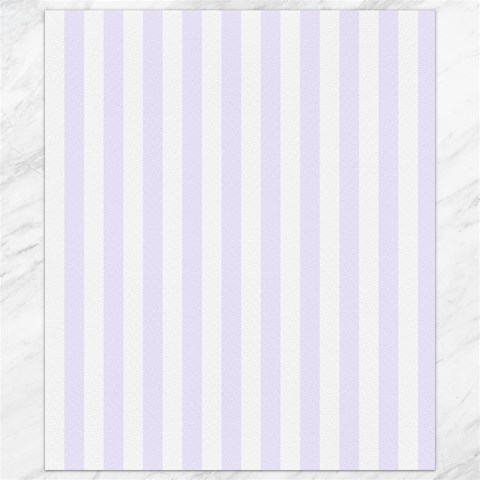 Vertical Stripes 8.15 x9.66  Canvas - 1