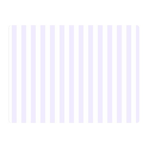 Vertical Stripes 35 x27  Blanket Back