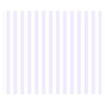 Vertical Stripes - White and Pastel Violet Double Sided Flano Blanket (Small)