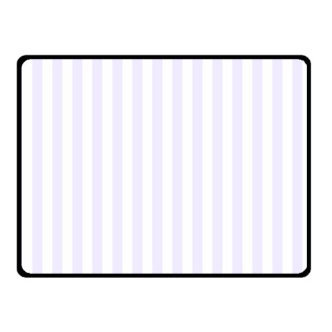 Vertical Stripes 45 x34  Blanket Back