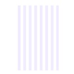 Vertical Stripes - White and Pastel Violet Shower Curtain 48  x 72  (Small)