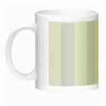 Vertical Stripes - White and Pastel Violet Night Luminous Mug