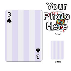 Vertical Stripes Front - Spade3