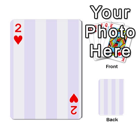 Vertical Stripes Front - Heart2