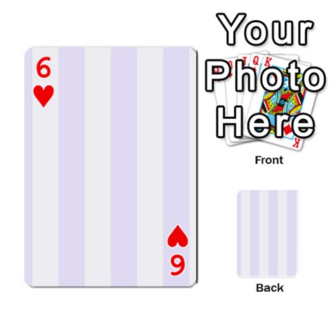 Vertical Stripes Front - Heart6