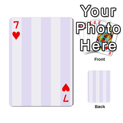 Vertical Stripes Front - Heart7