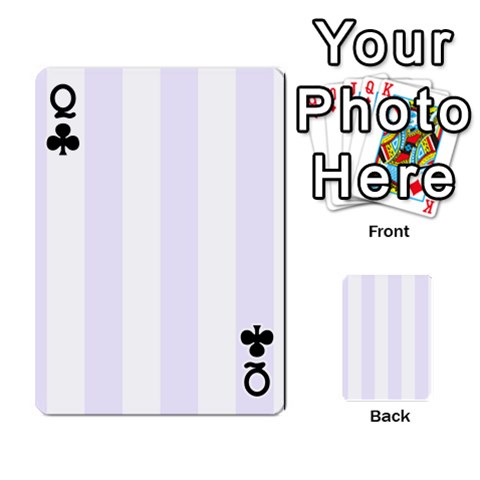 Queen Vertical Stripes Front - ClubQ