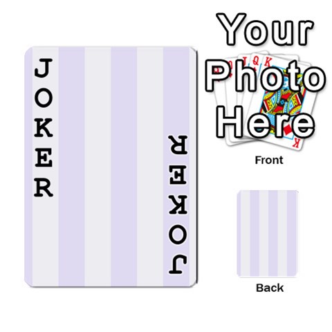 Vertical Stripes Front - Joker1