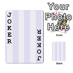 Vertical Stripes Front - Joker1