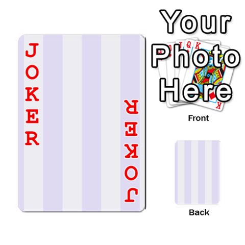 Vertical Stripes Front - Joker2