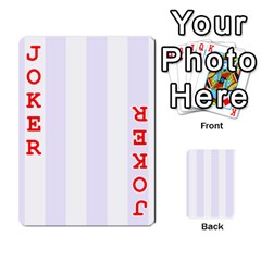 Vertical Stripes Front - Joker2