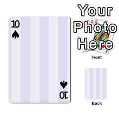 Vertical Stripes Front - Spade10