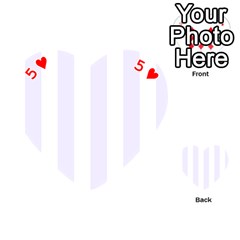 Vertical Stripes Front - Heart5