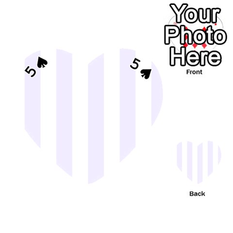 Vertical Stripes Front - Spade5