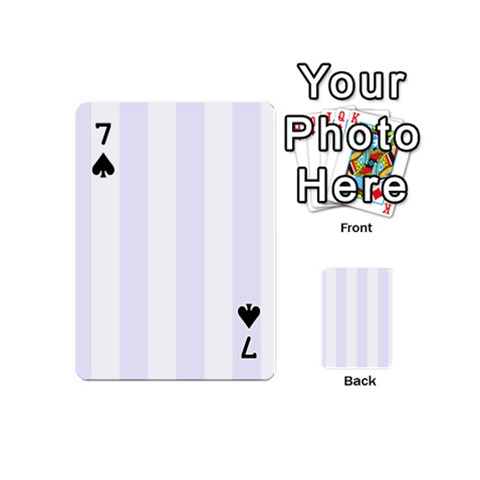 Vertical Stripes Front - Spade7