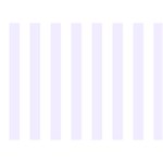 Vertical Stripes - White and Pastel Violet Birthday Cake 3D Greeting Card (7x5)
