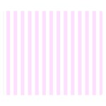 Vertical Stripes - White and Pale Thistle Violet Double Sided Flano Blanket (Small)