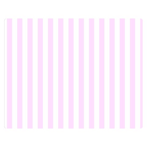 Vertical Stripes 60 x50  Blanket Front