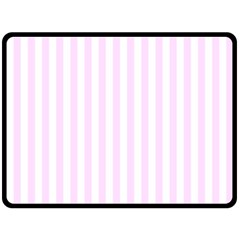 Vertical Stripes 80 x60  Blanket Back