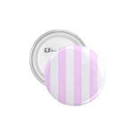Vertical Stripes - White and Pale Thistle Violet 1.75  Button
