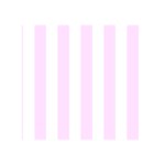 Vertical Stripes - White and Pale Thistle Violet Greeting Card 5  x 7 