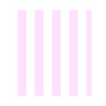 Vertical Stripes - White and Pale Thistle Violet Greeting Card 4.5  x 6 