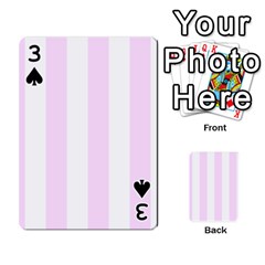 Vertical Stripes Front - Spade3