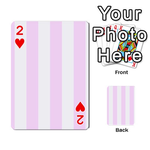 Vertical Stripes Front - Heart2