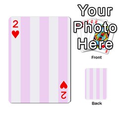 Vertical Stripes Front - Heart2
