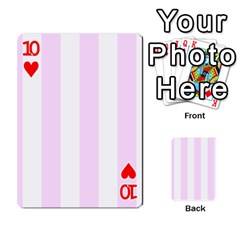 Vertical Stripes Front - Heart10