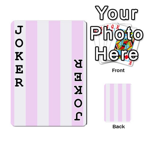 Vertical Stripes Front - Joker1