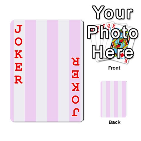Vertical Stripes Front - Joker2