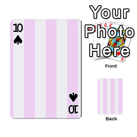 Vertical Stripes Front - Spade10