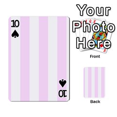Vertical Stripes Front - Spade10