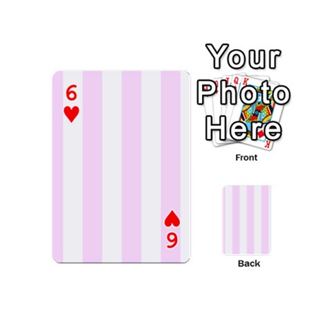 Vertical Stripes Front - Heart6
