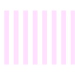 Vertical Stripes - White and Pale Thistle Violet Birthday Cake 3D Greeting Card (7x5)