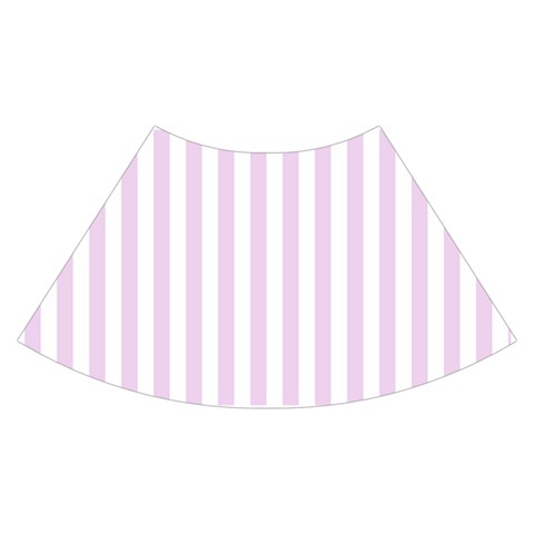 Vertical Stripes Skirt Back