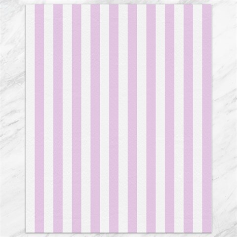Vertical Stripes 10.95 x13.48  Canvas - 1