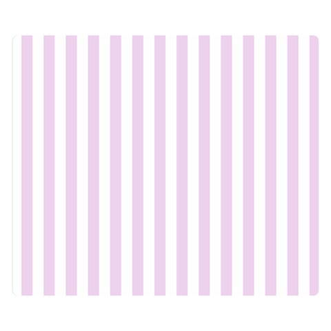 Vertical Stripes 50 x40  Blanket Front