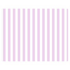 Vertical Stripes 60 x50  Blanket Back