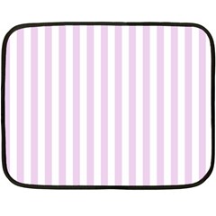 Vertical Stripes 35 x27  Blanket Back